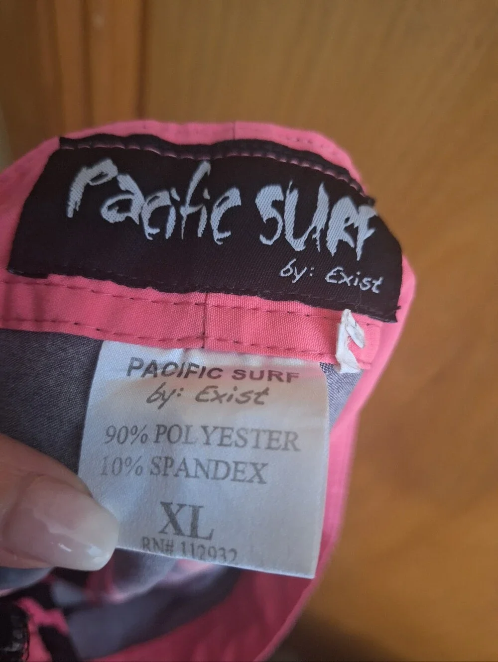 Pacific Surf By Exist Mens Size XL  Multi Color Board Shorts Drawstring